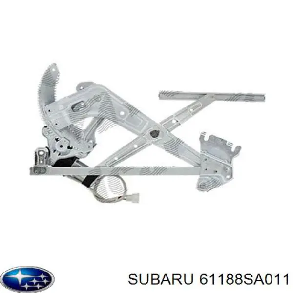 Купити 61188SA011 Subaru Двигун склопідіймача двері передньої, лівої