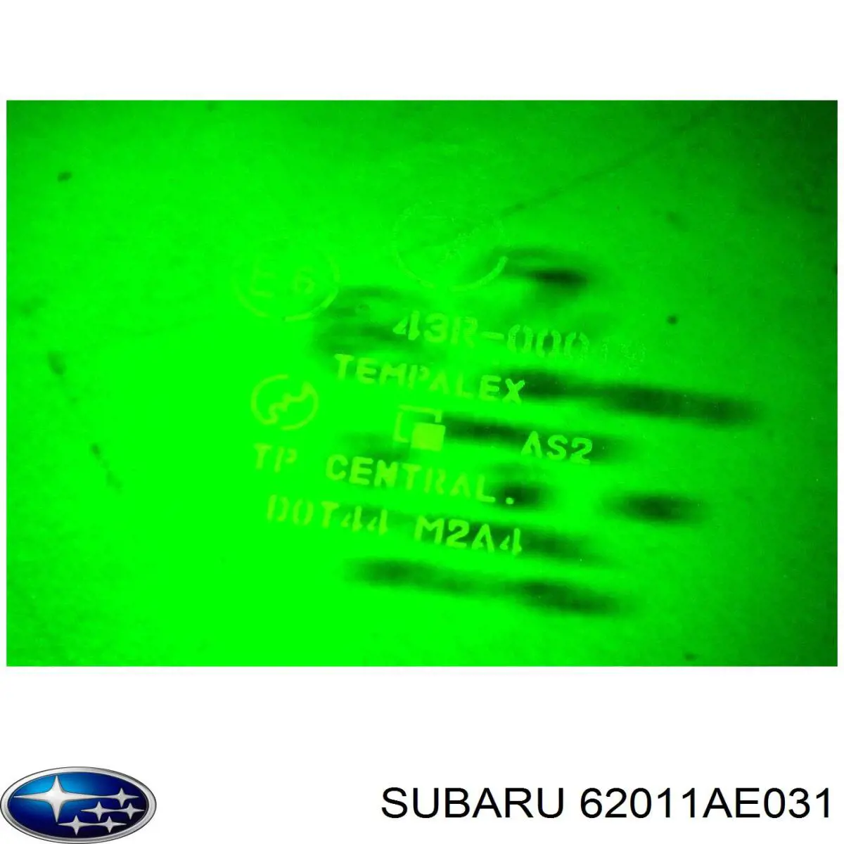 Скло задньої двері лівої Subaru Legacy 3 (BE, BH) (Субару Легасі)