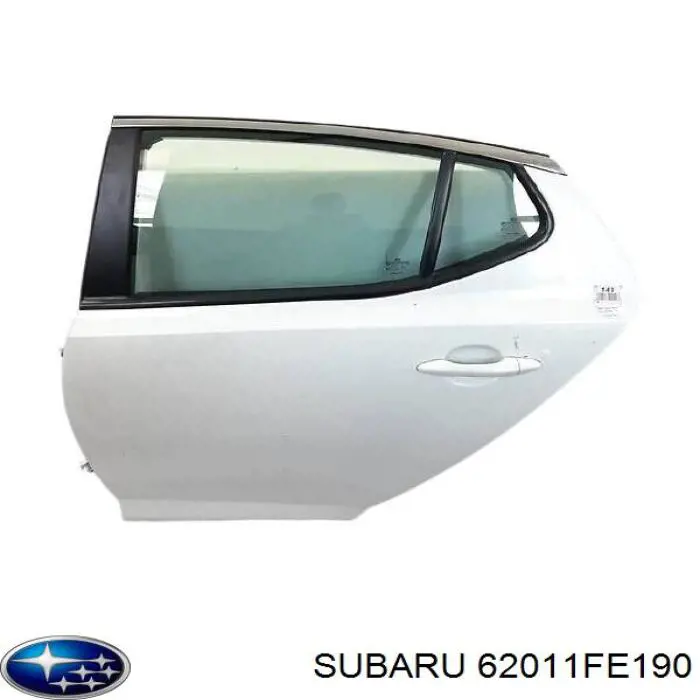 Скло задньої двері лівої Subaru Impreza 2 (GD, GG) (Субару Імпреза)