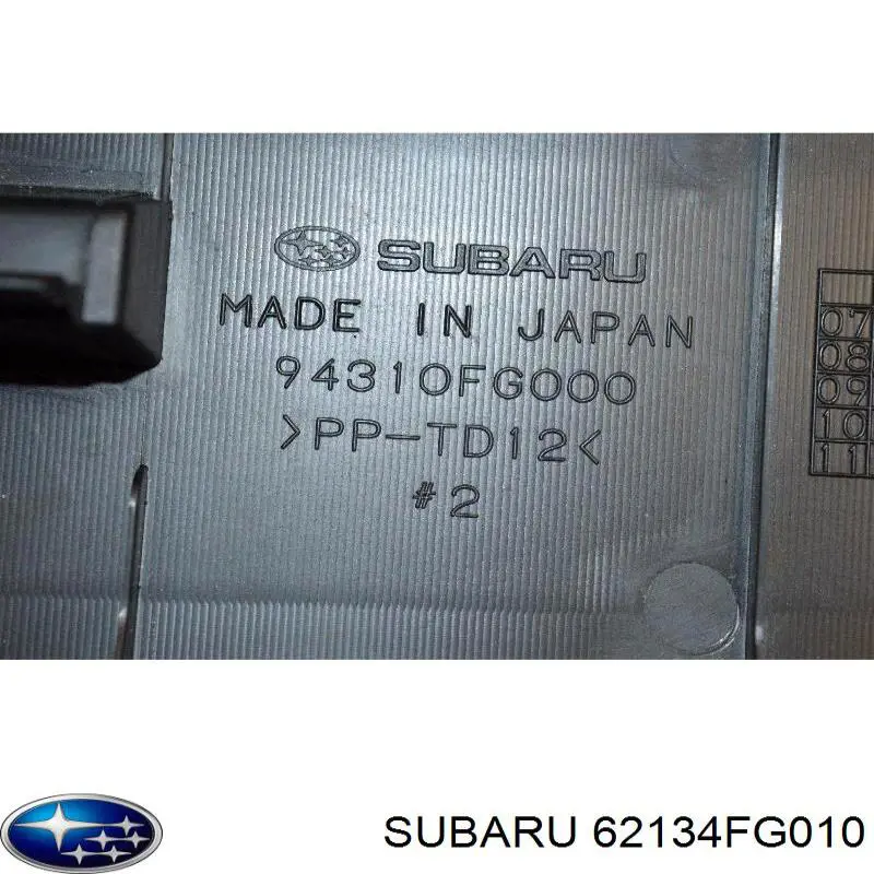 62134FG010 Subaru 