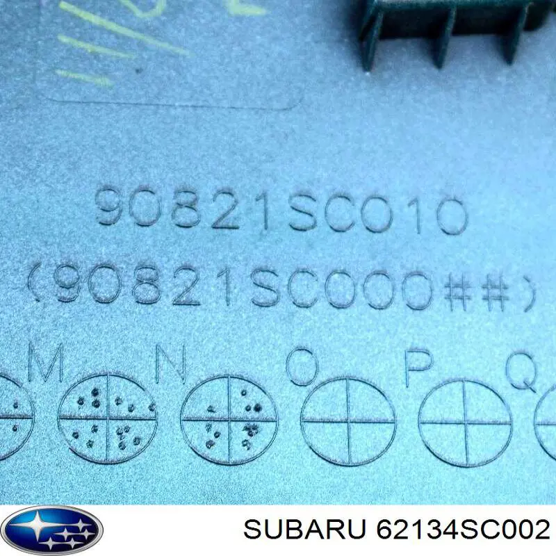 62134SC002 Subaru 