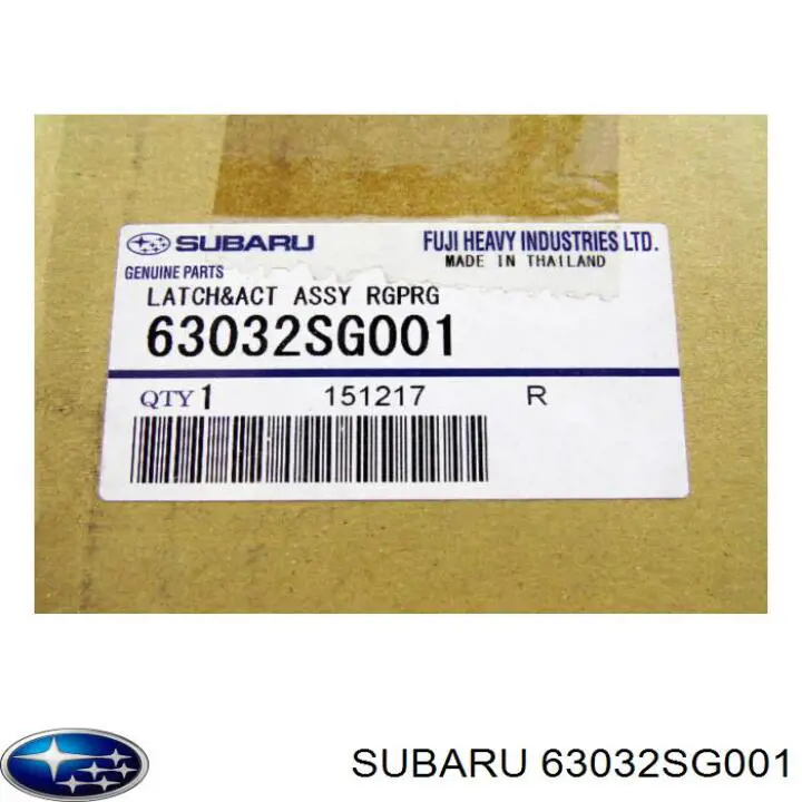  Subaru 63032SG000 ціна, від 84.81 USD
