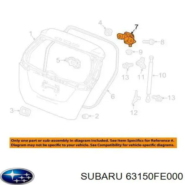  63150FE000 Subaru