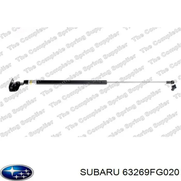 Амортизатор кришки багажника/ двері 3/5-ї задньої 63269FG020 Subaru