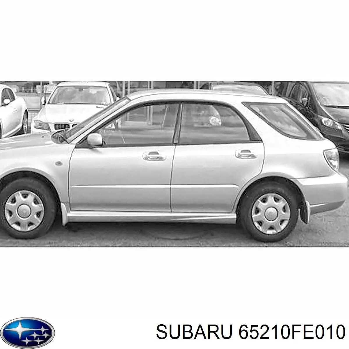 Скло багажника, ліве Subaru 65210FE010 ціна, від 75.93 USD
