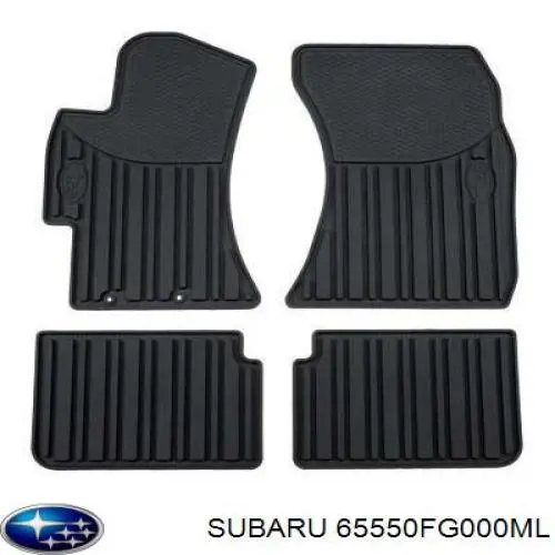 Шторка багажника Subaru 65550FG002ML ціна, від 88.58 USD
