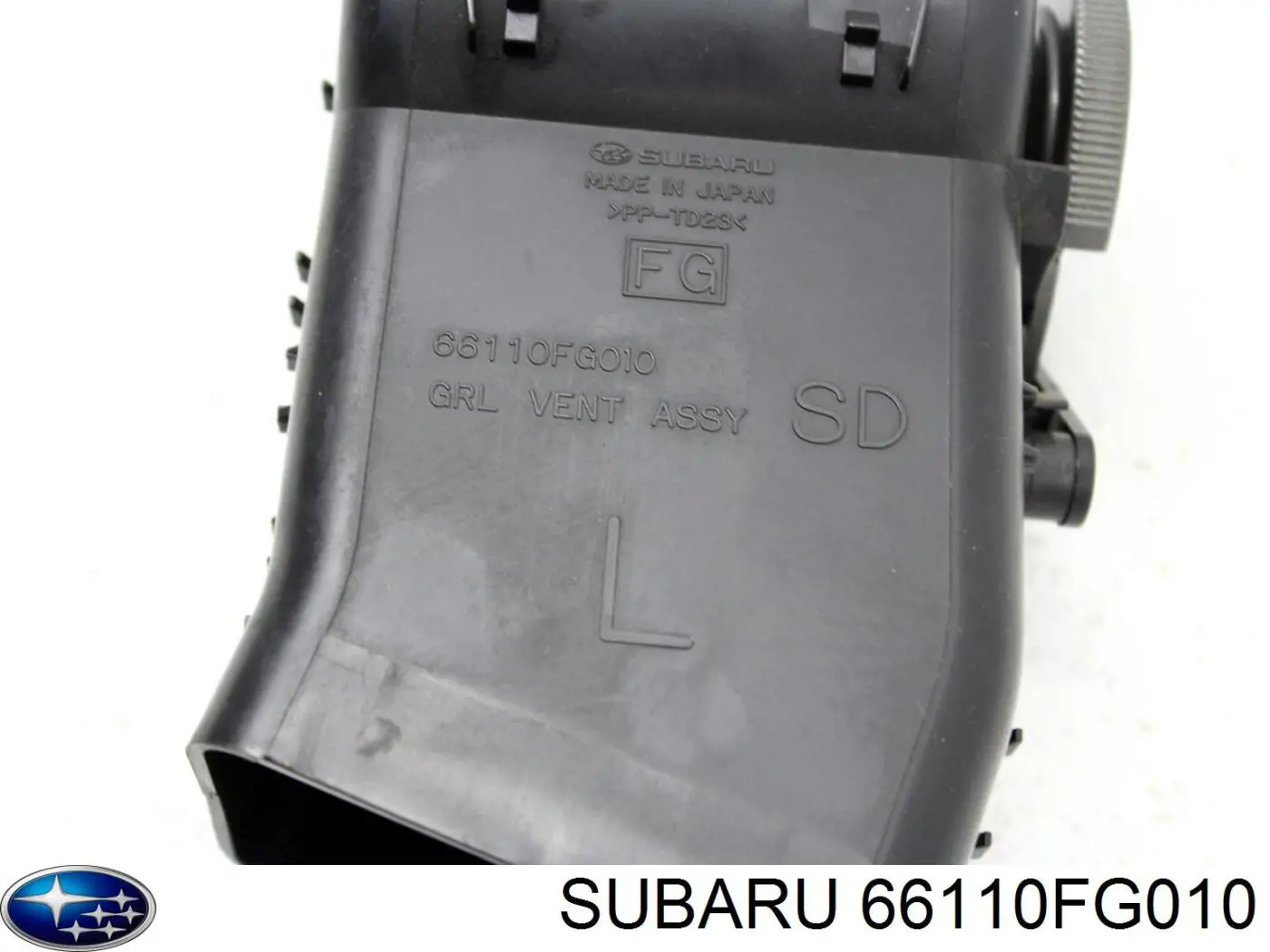 66110FG010 Subaru Решітка повітроводу ліва