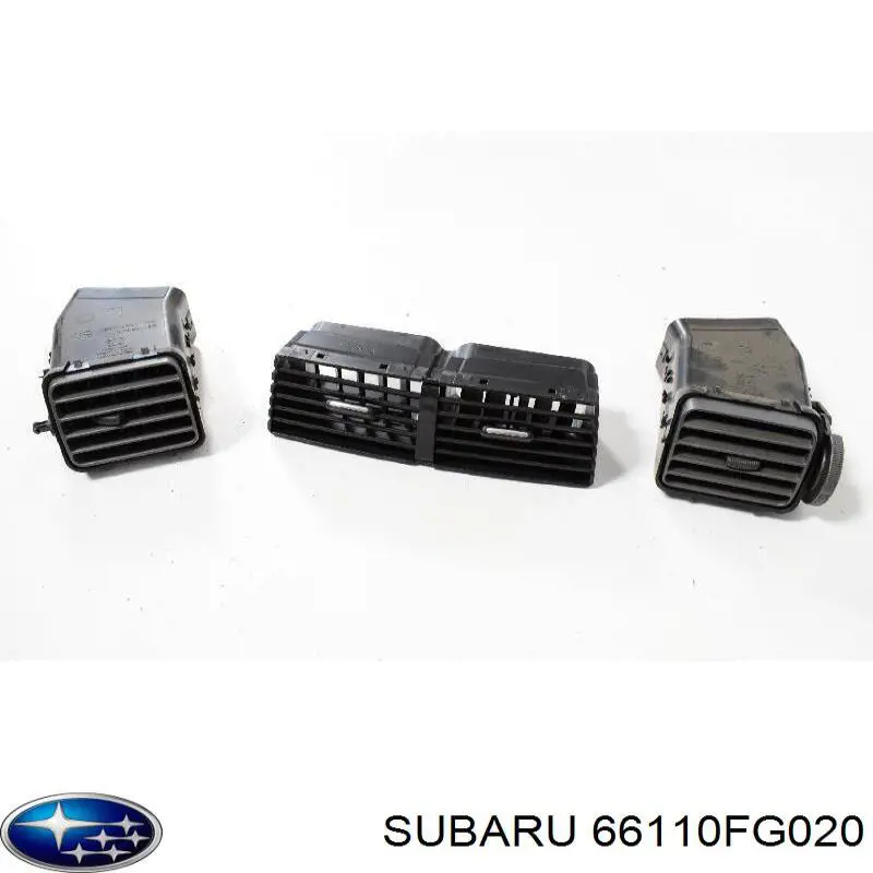 Купити 66110FG020 Subaru Решітка вентиляції салону на "торпедо"