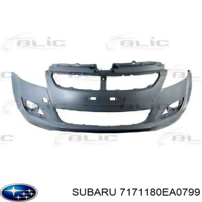 Купити 7171180EA0799 Subaru Бампер передній, верхня частина