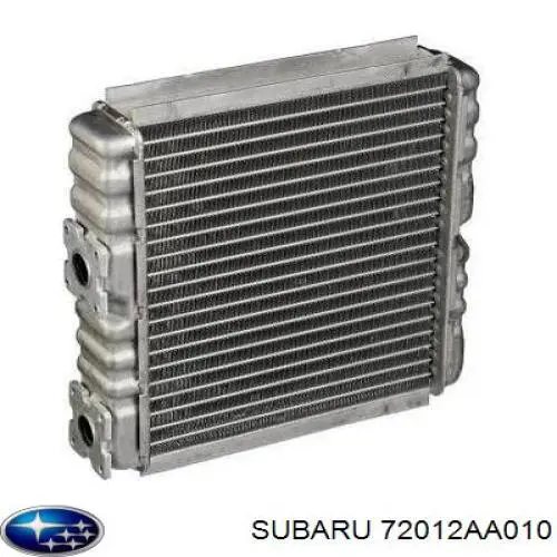 Heater core на Subaru Legacy I 