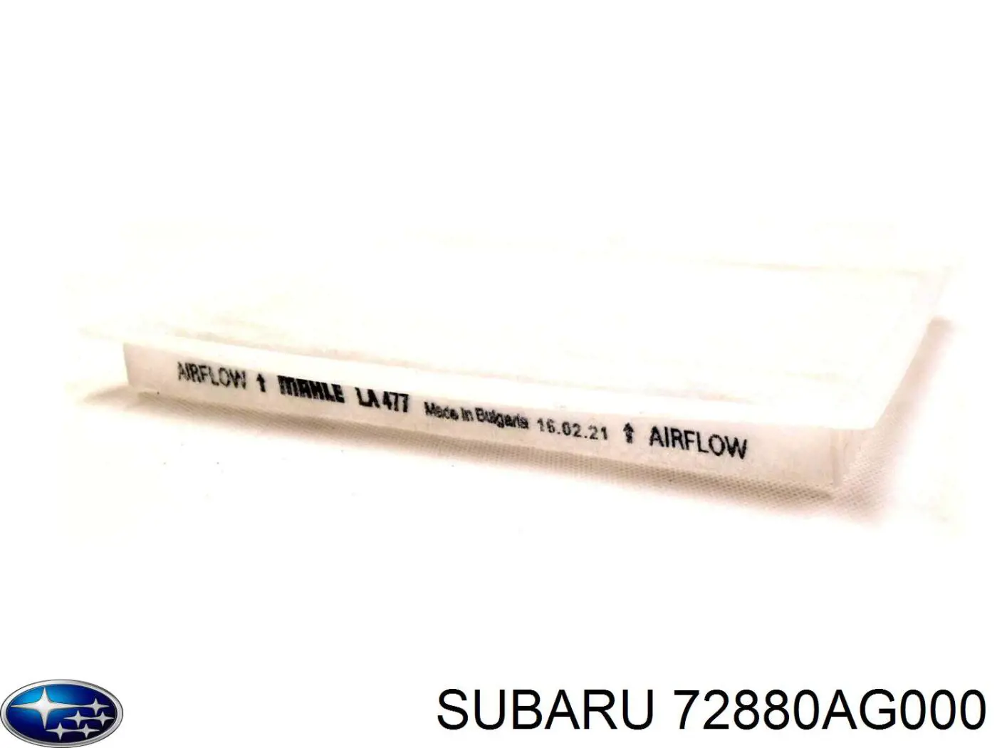 72880AG000 Subaru Внутрішньосалонний фільтр