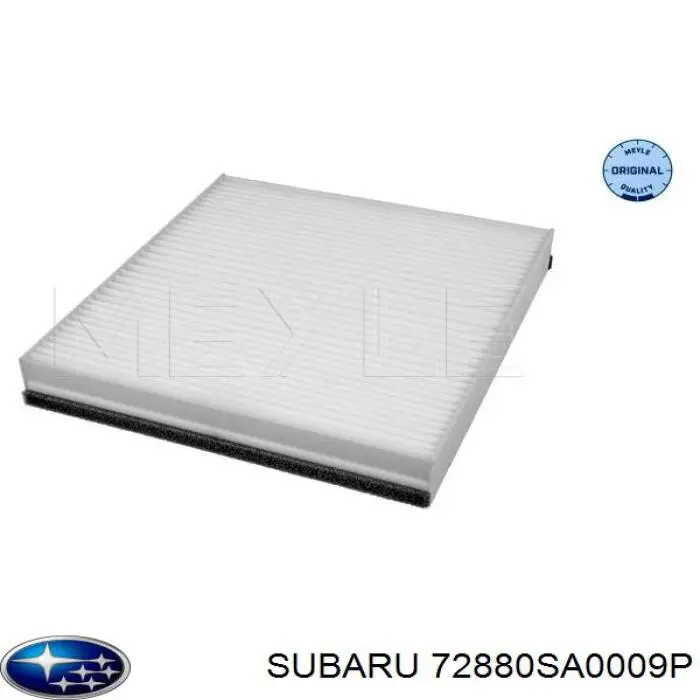 Фільтр повітряний обігрівача Subaru 72880SA0009P ціна, від 5.02 USD