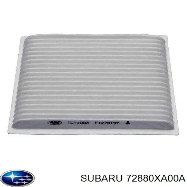 Фільтр повітряний обігрівача Subaru 72880XA00A ціна, від 4.70 USD
