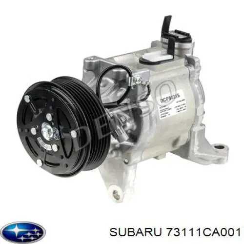 Компресор системи кондиціювання Subaru 73111CA001 ціна, від 129.83 USD