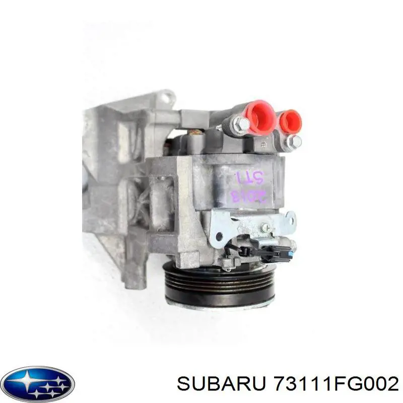 Компресор кондиціонера Subaru Impreza 3 (GH) (Субару Імпреза)
