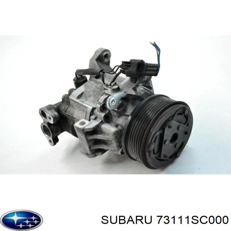 Компресор системи кондиціювання Subaru 73111SC000 ціна, від 101.34 USD