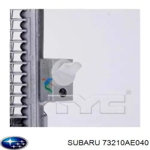 Купити 73210AE040 Subaru Радіатор системи охолодження кондиціонера