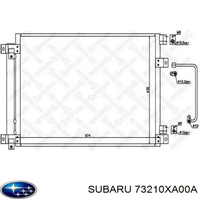 Конденсатор кондиціонера Polcar 7250K8C1 ціна, від 96.08 USD
