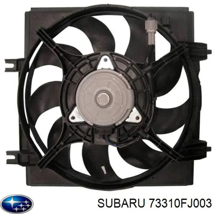 Дифузор (кожух) радіатора кондиціонера Subaru Forester (S13, SJ) (Субару Форестер)