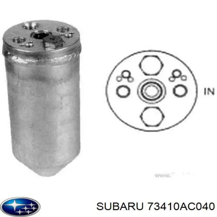 73410AC040 Subaru ресивер-осушувач кондиціонера