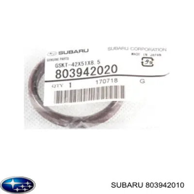 Прокладка кришки горловини, маслозаливної Subaru 803942010 ціна, від 2.82 USD