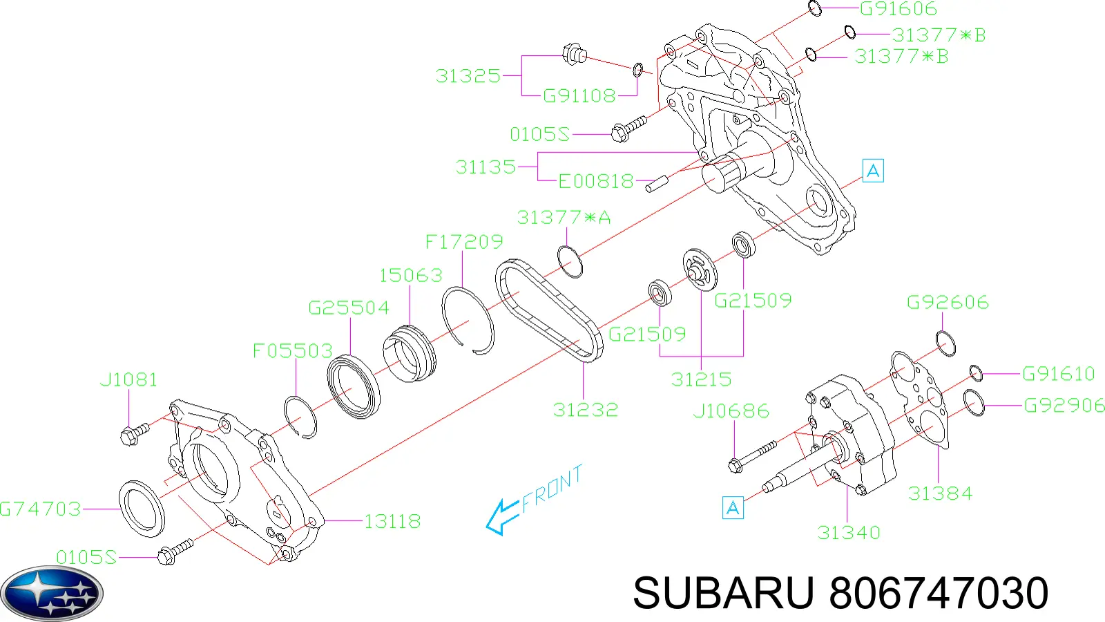  Subaru 806747030 ціна, від 5.07 USD