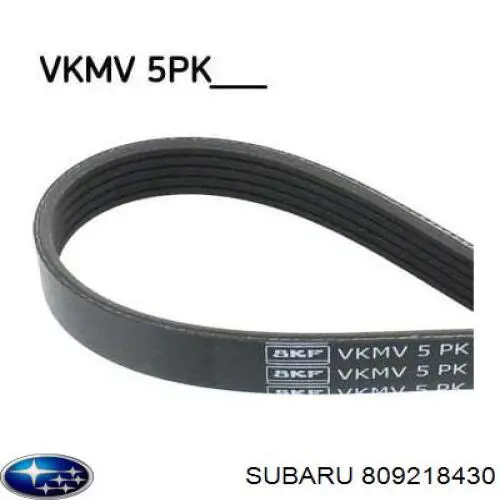 Клиновий ремінь Subaru 809218430 ціна, від 6.77 USD
