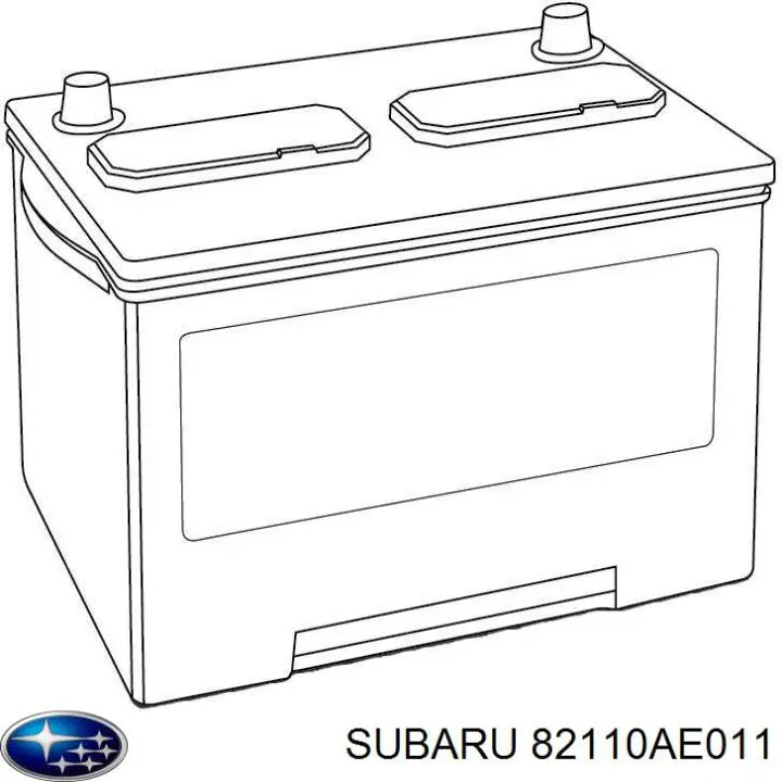 82110AE011 Subaru Авто акумулятор
