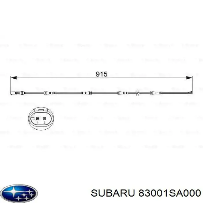 Кнопка вкл.протівотуманних фар Subaru Forester (S10, SF) (Субару Форестер)