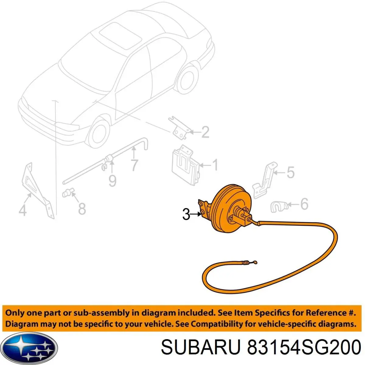 83154SG200 Subaru 