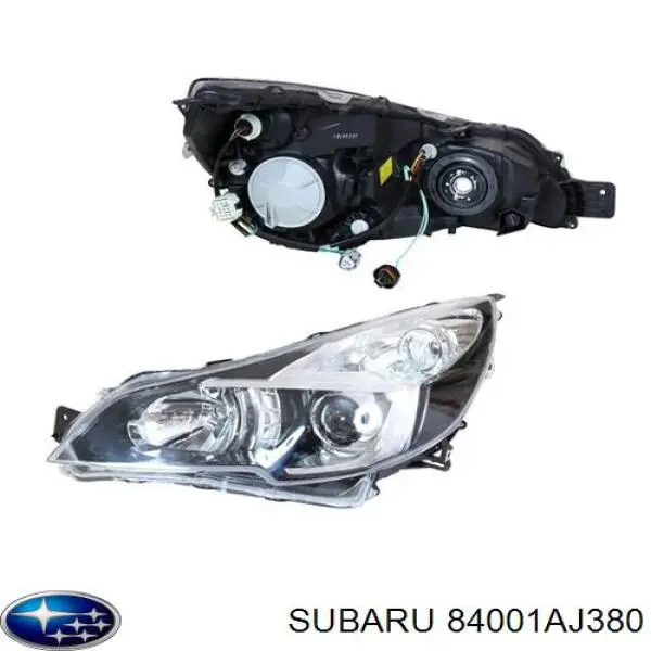 84001AJ380 Subaru Основна фара - вставка
