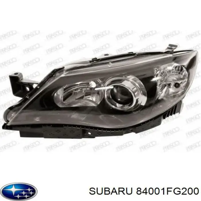 84001FG200 Subaru фара права