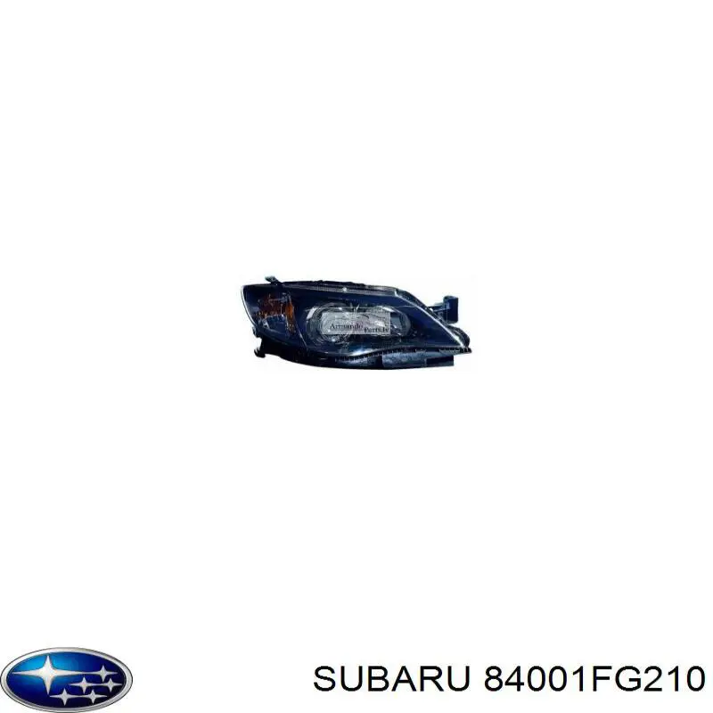Ліва фара на Subaru Impreza III 