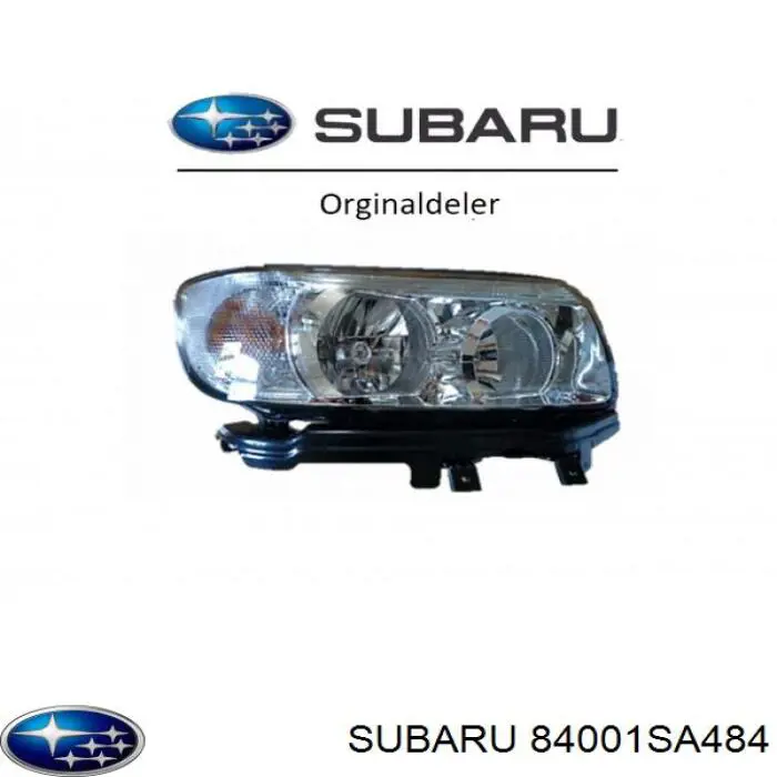 Фара права 84001SA484 Subaru