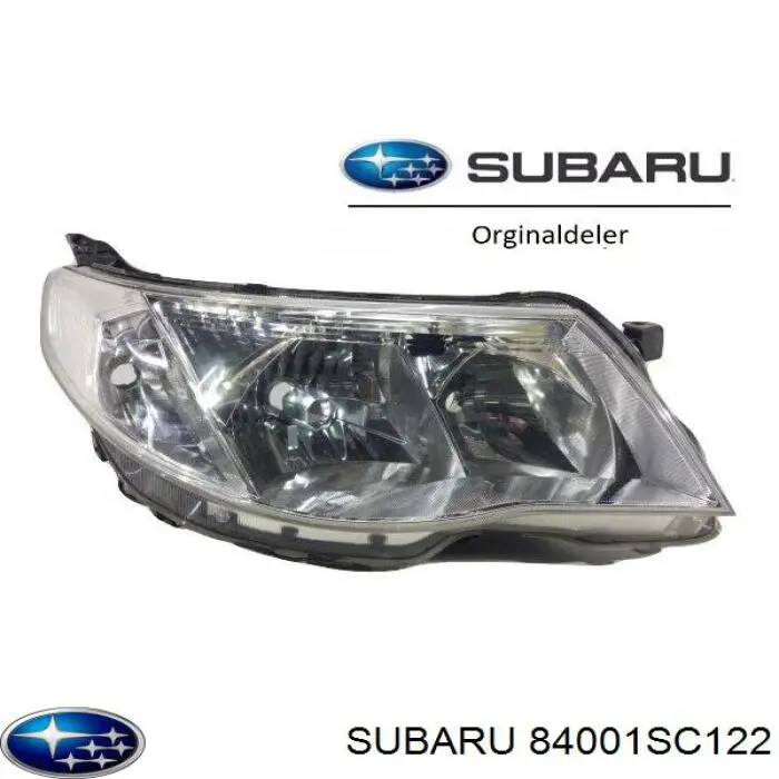 Основна фара - вставка Subaru 84001SC123 ціна, від 300.82 USD