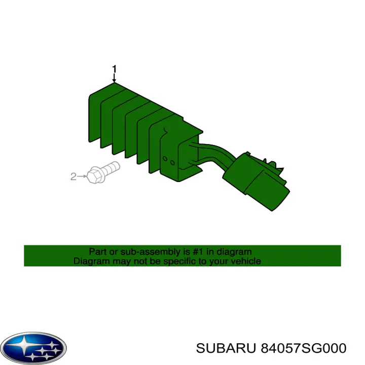 84057SG000 Subaru 