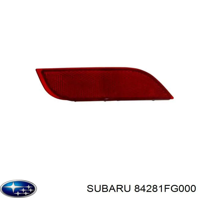 ZSB1602R Signeda Правий катафот бампера
