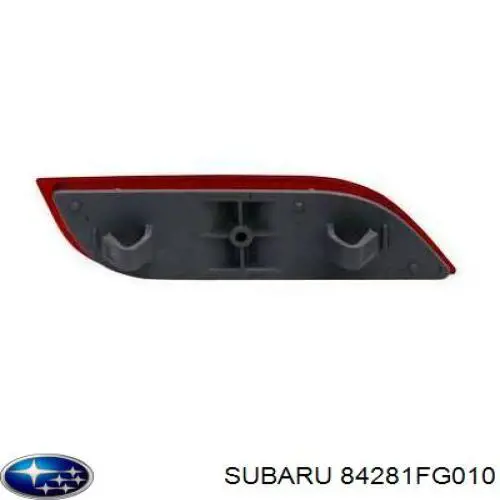 Катафот (відбивач) заднього бампера, лівий Subaru 84281FG010 ціна, від 3.82 USD
