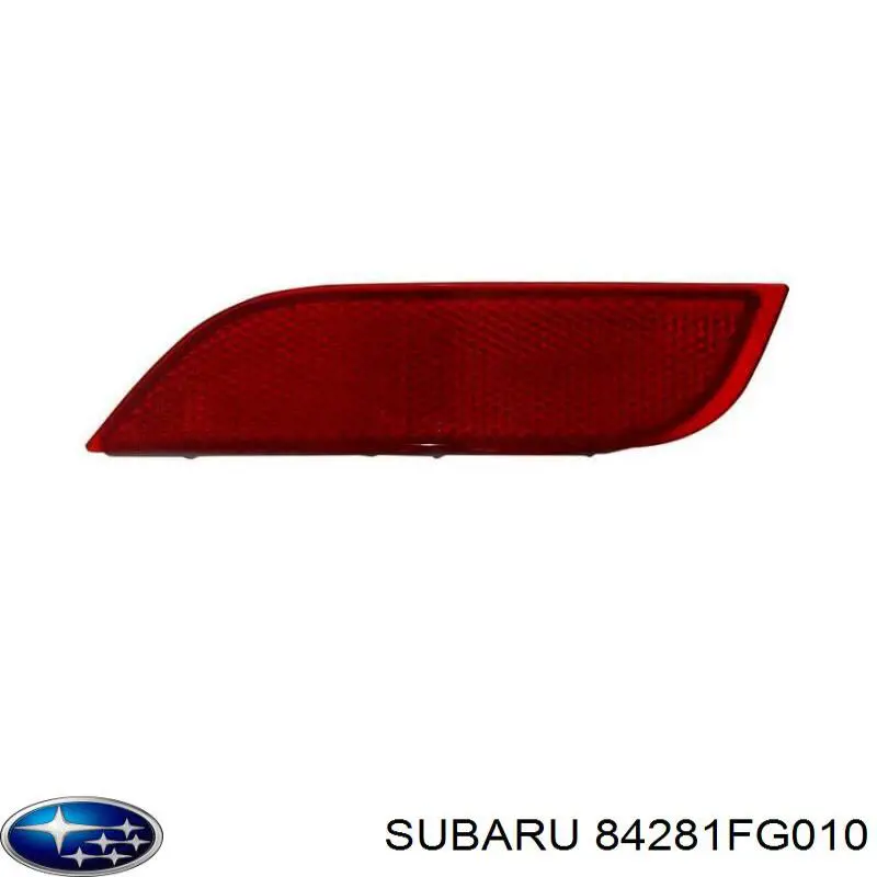 Купити 84281FG010 Subaru Лівий катафот бампера