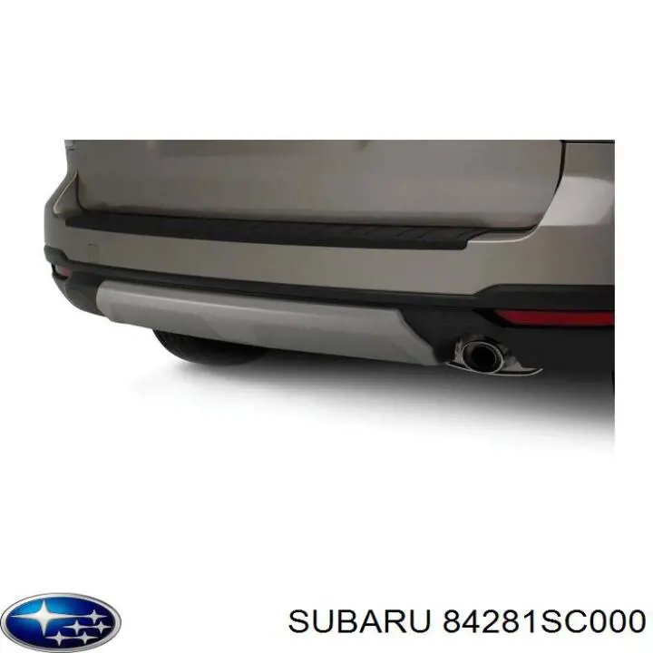 84281SC000 Subaru катафот (відбивач заднього бампера, правий)