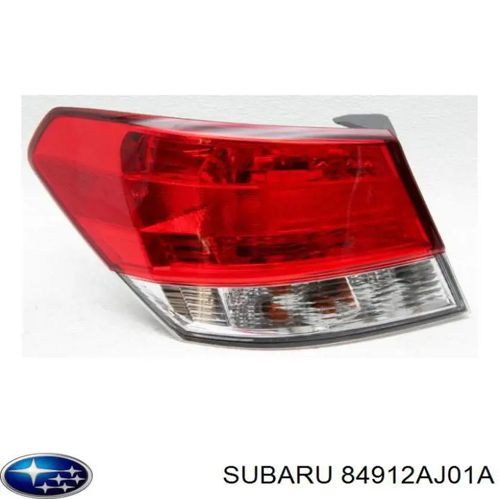 Ліхтар задній лівий Subaru 84912AJ01A ціна, від 152.37 USD