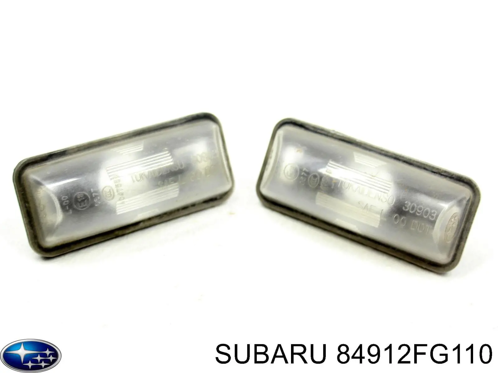 Ліхтар підсвічування заднього номерного знака Subaru 84912FG110 ціна, від 1.56 USD