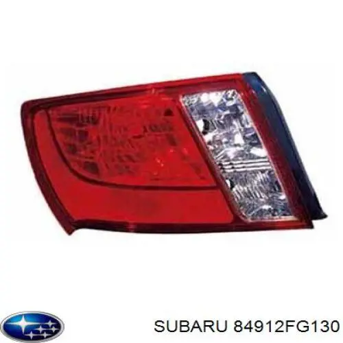 Ліхтар задній лівий Subaru 84912FG130 ціна, від 152.71 USD