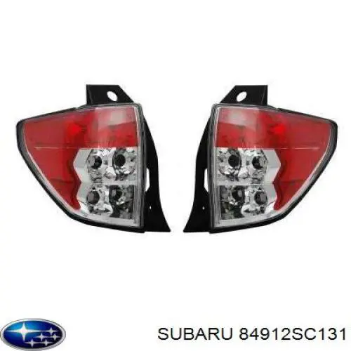 84912SC130 Subaru ліхтар задній лівий