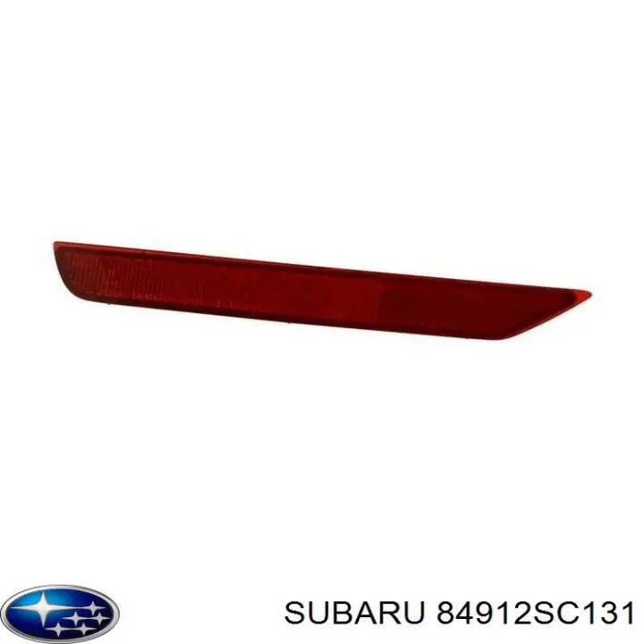 Ліхтар задній лівий Subaru 84912SC131 ціна, від 63.50 USD