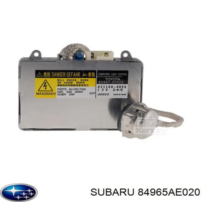 84965AE020 Subaru блок розпалювання, ксенон