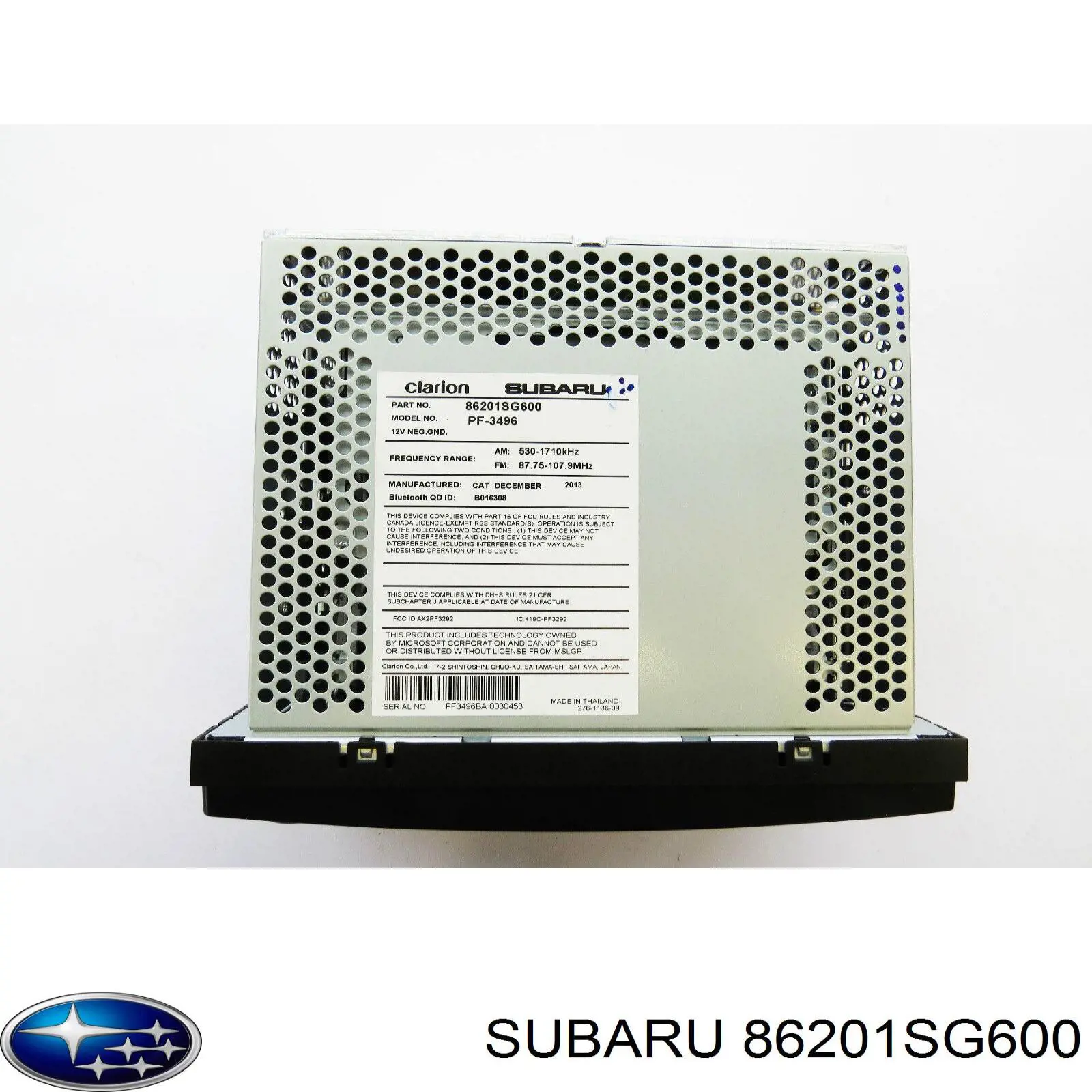  Subaru 86201SG600 ціна, від 23.61 USD