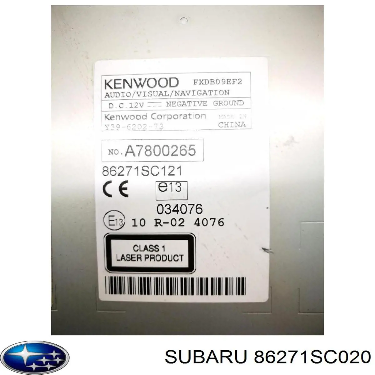  Subaru 86271FG020 ціна, від 180.33 USD