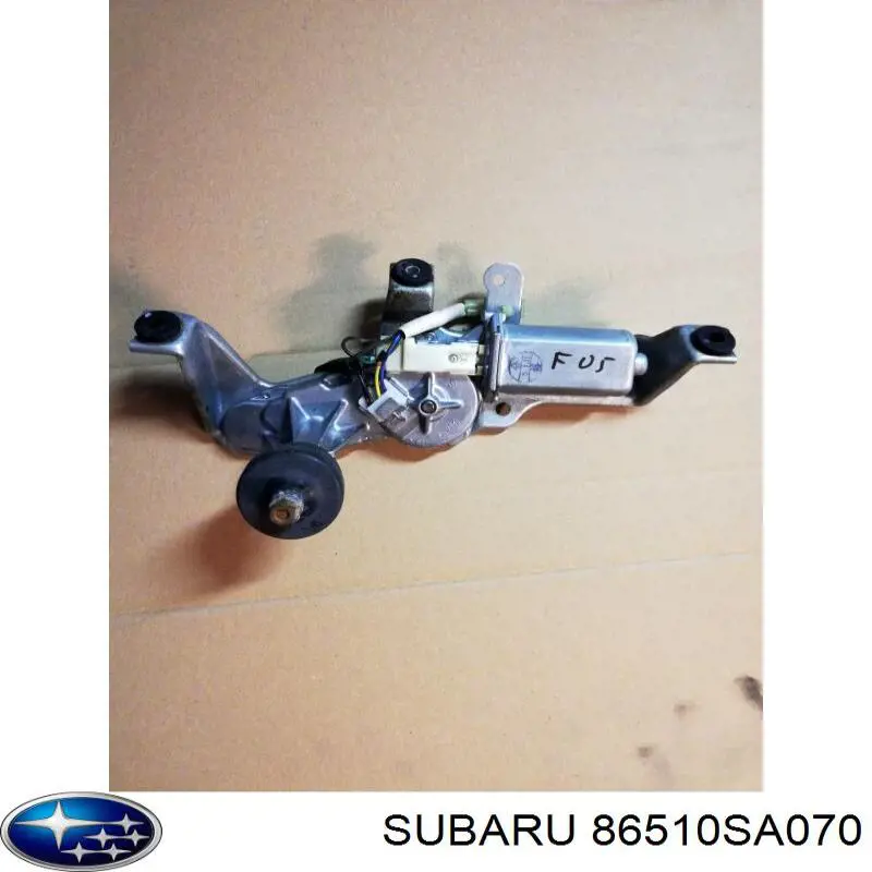 86510SA070 Subaru Моторчик заднього двірника