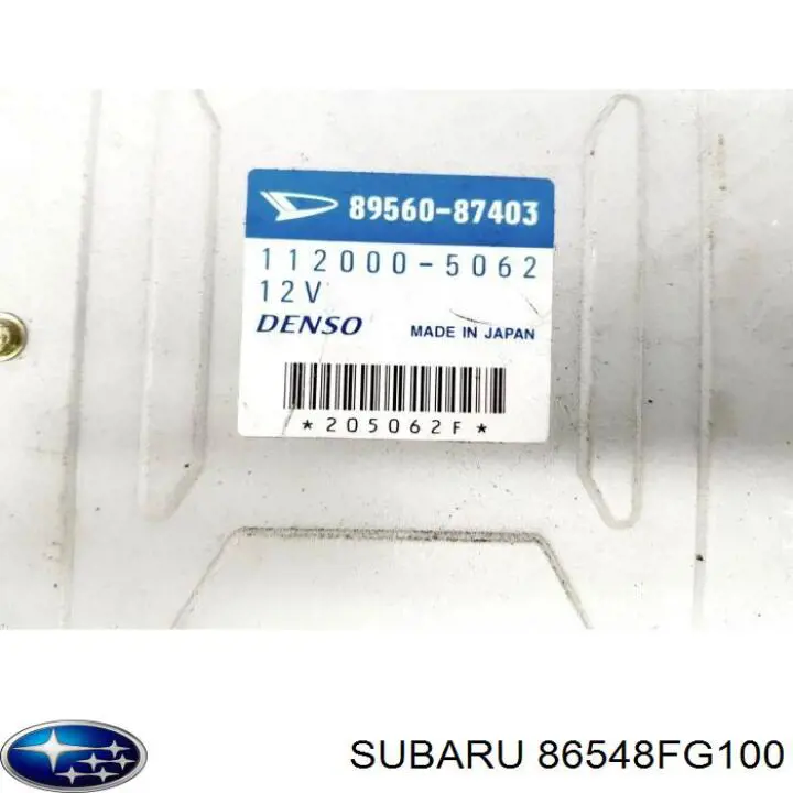 86548FG100 Subaru 